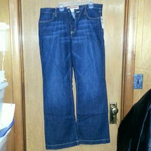 Gap long and lean flare jeans